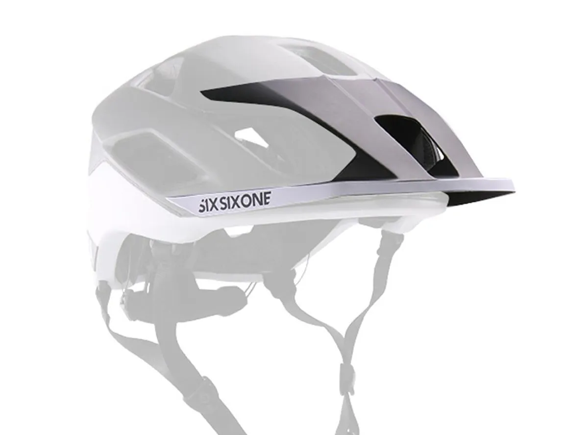 661 Evo AM Patrol Helmet Visor - Black-White