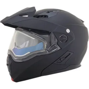 AFX FX-111DS Modular Snow Helmet Matte Black Electric Shield
