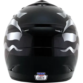 AFX FX-17 Off Road Helmet American Flag Stealth