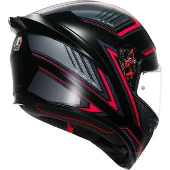 AGV K1 Full Face Bluetooth Helmet Sling Matte Black/Pink
