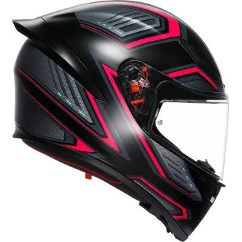 AGV K1 Full Face Bluetooth Helmet Sling Matte Black/Pink