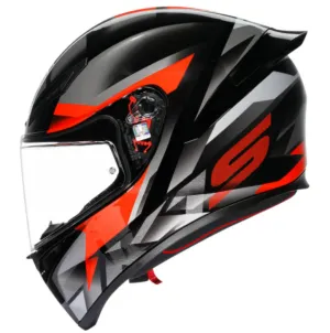 AGV K1 Full Face Helmet Fastlap Black/Gray/Red