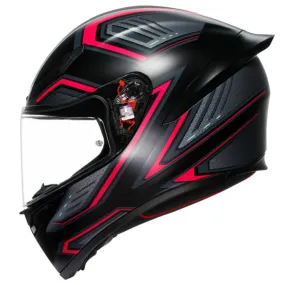 AGV K1 Full Face Helmet Sling Matte Black/Pink