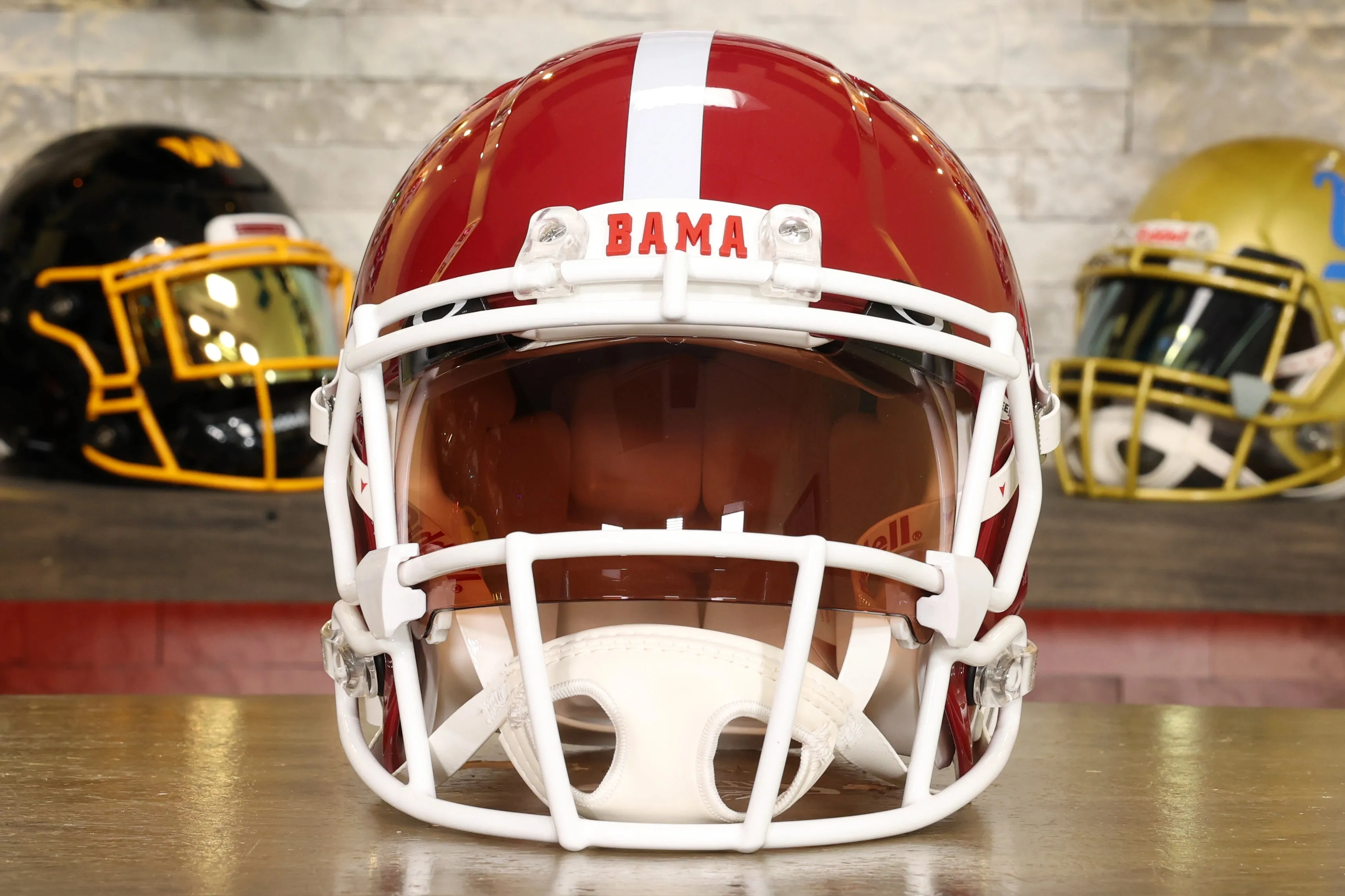 Alabama Crimson Tide Riddell Speed Authentic Helmet - GG Edition