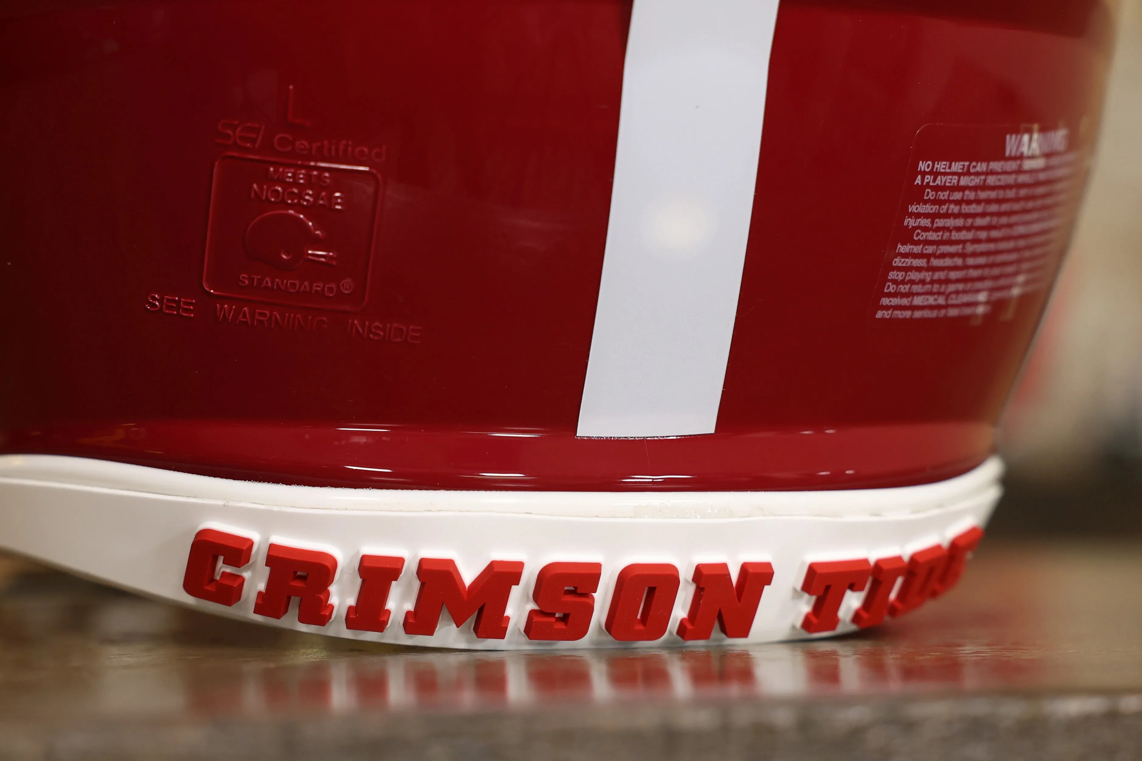Alabama Crimson Tide Riddell Speed Authentic Helmet - GG Edition