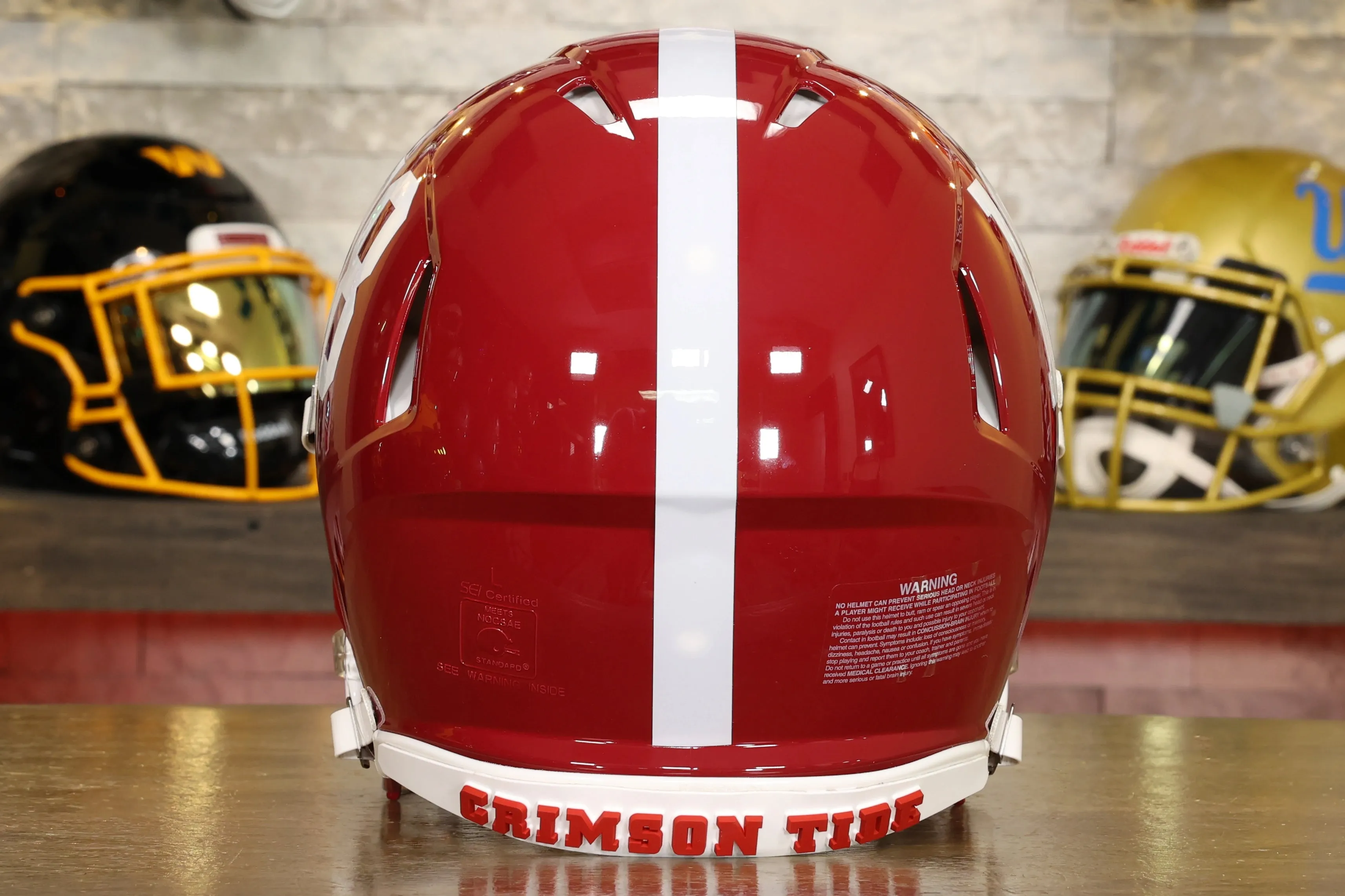 Alabama Crimson Tide Riddell Speed Authentic Helmet - GG Edition