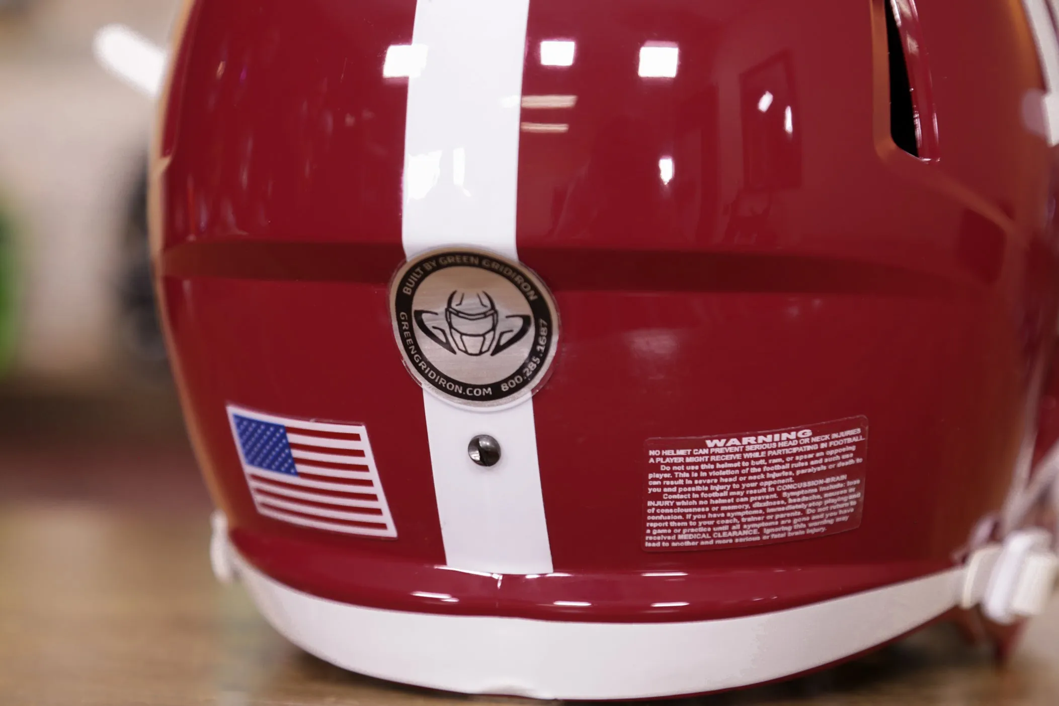 Alabama Crimson Tide Riddell Speed Display Helmet - GG Edition 00455