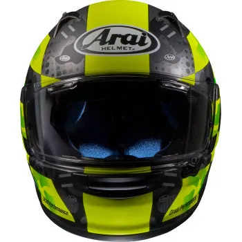Arai Regent-X Full Face Helmet Patch Yellow Frost