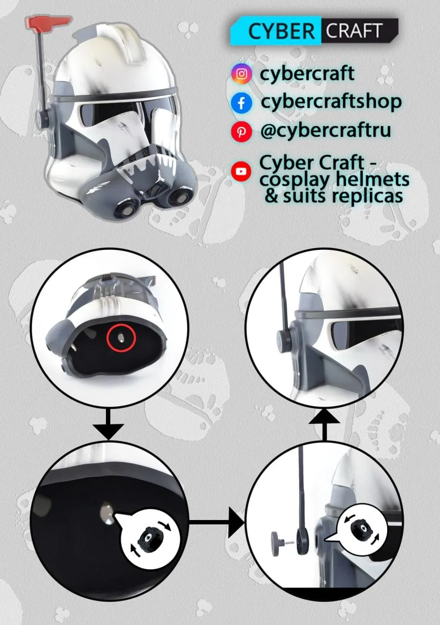 Arc Trooper - Hammer Helmet