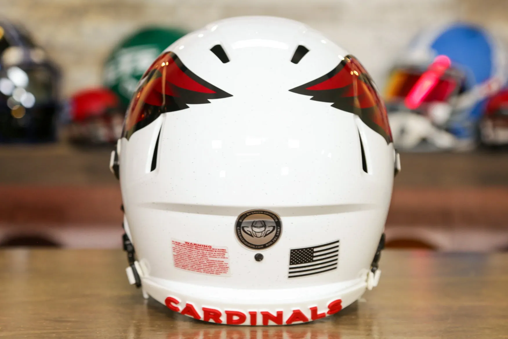 Arizona Cardinals Riddell Speed Display Helmet - GG Edition 00239