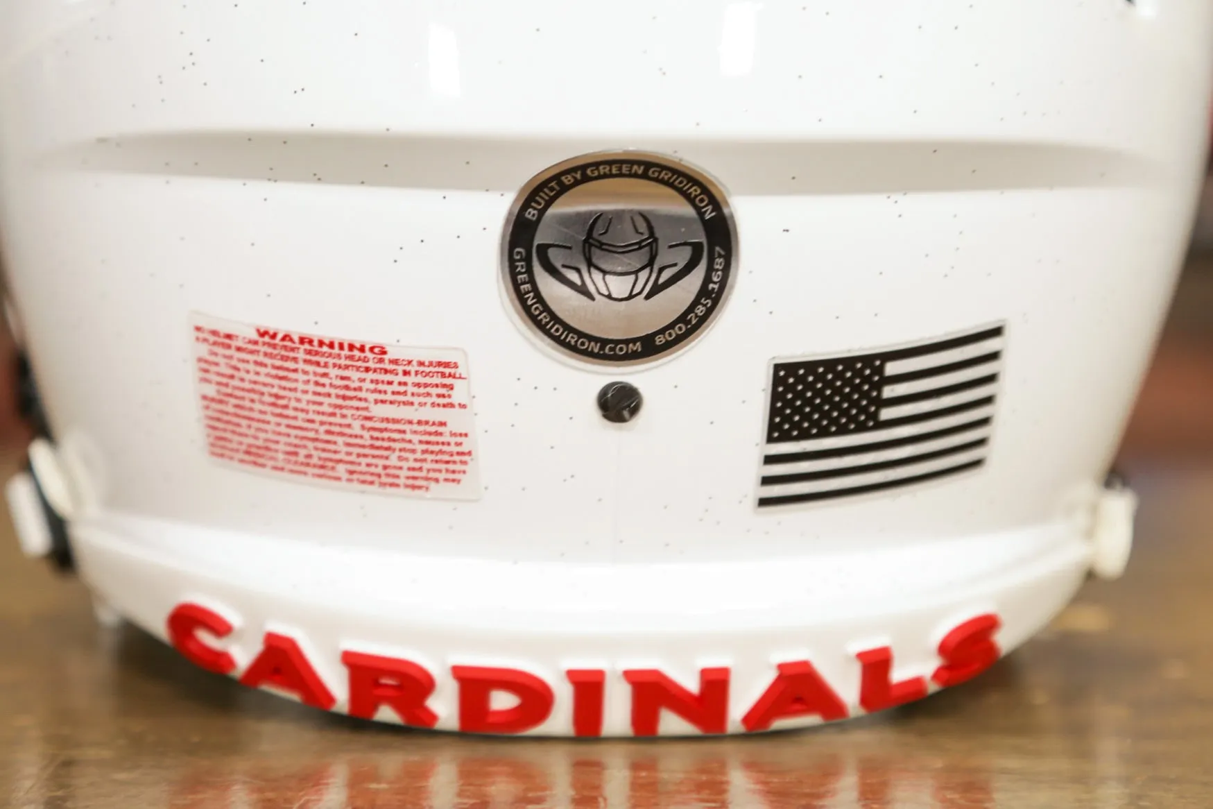 Arizona Cardinals Riddell Speed Display Helmet - GG Edition 00239