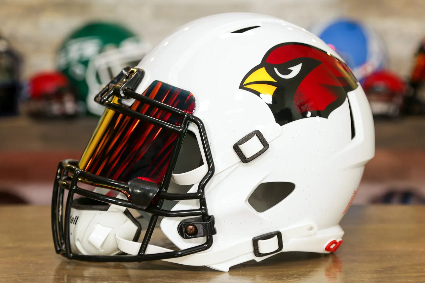 Arizona Cardinals Riddell Speed Display Helmet - GG Edition 00239