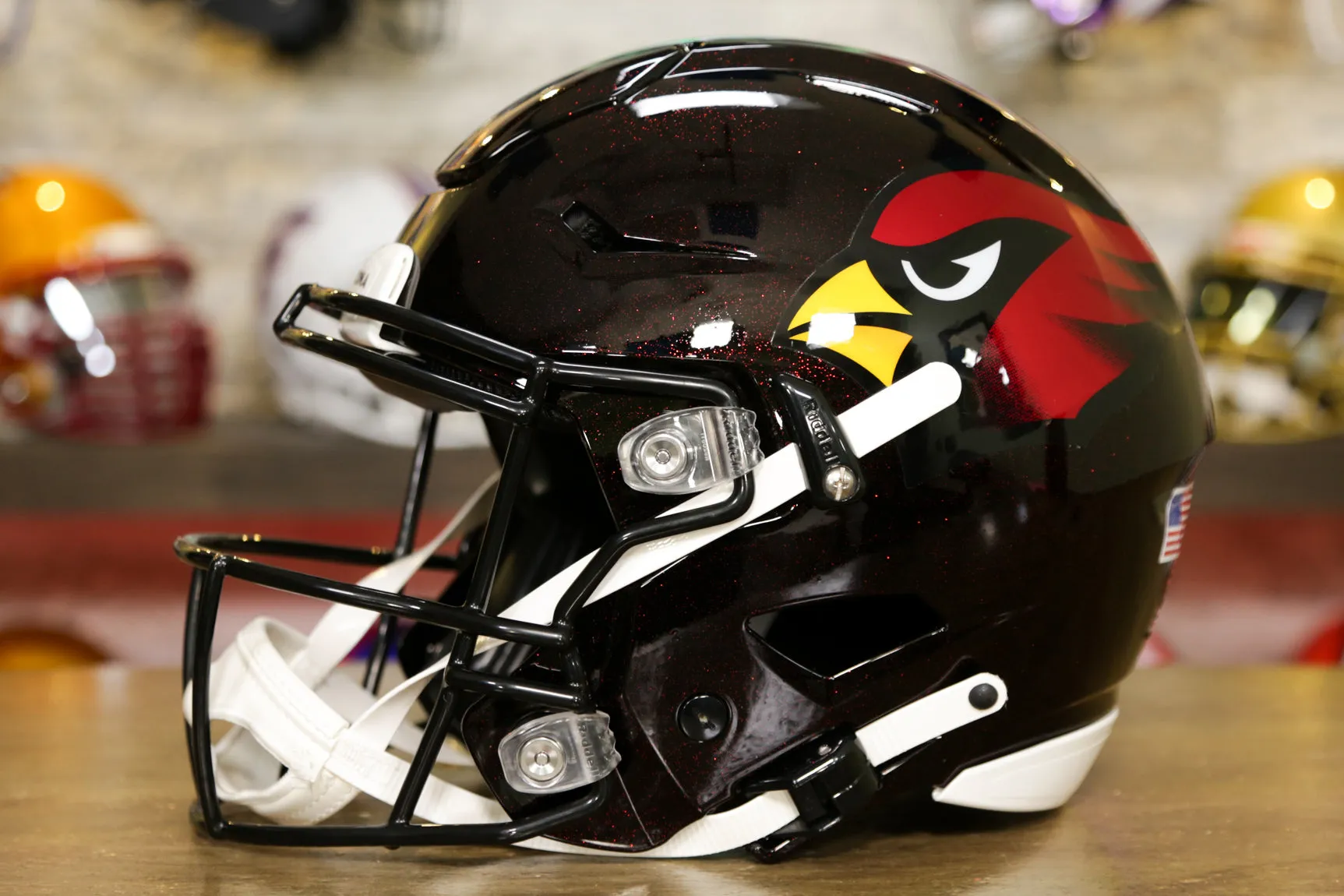 Arizona Cardinals Riddell SpeedFlex Helmet - Black Alternate
