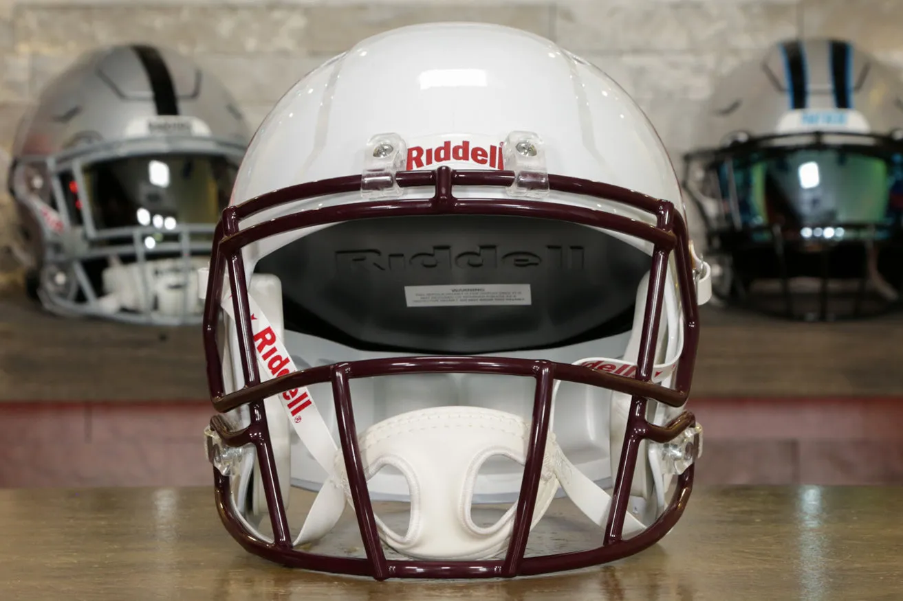 Arizona State Sun Devils Riddell Speed Display Helmet - White Sparky