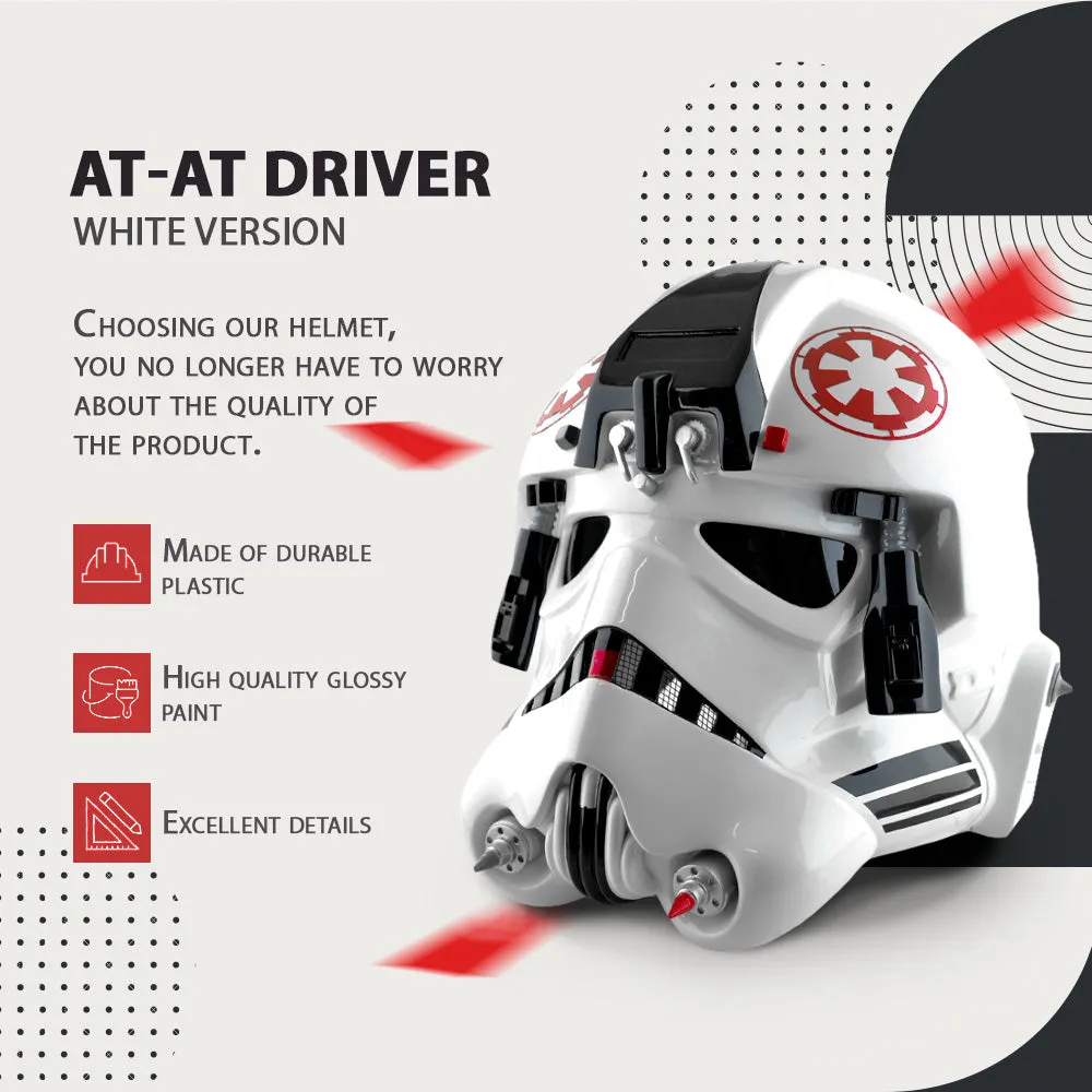AT-AT Driver Helmet WHITE VERSION