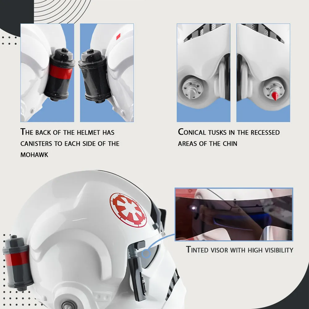 AT-AT Driver Helmet WHITE VERSION