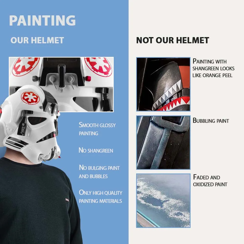 AT-AT Driver Helmet WHITE VERSION