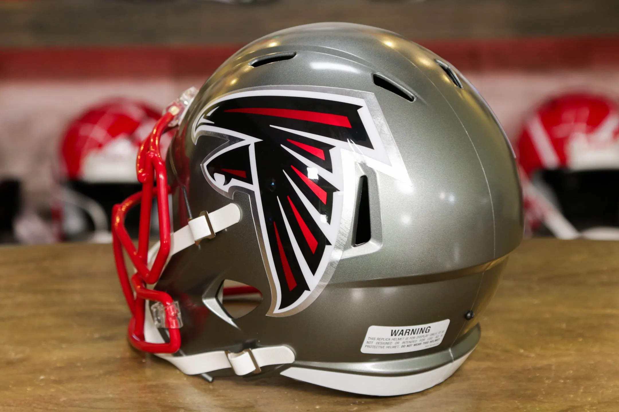 Atlanta Falcons Riddell Speed Authentic Helmet - Flash