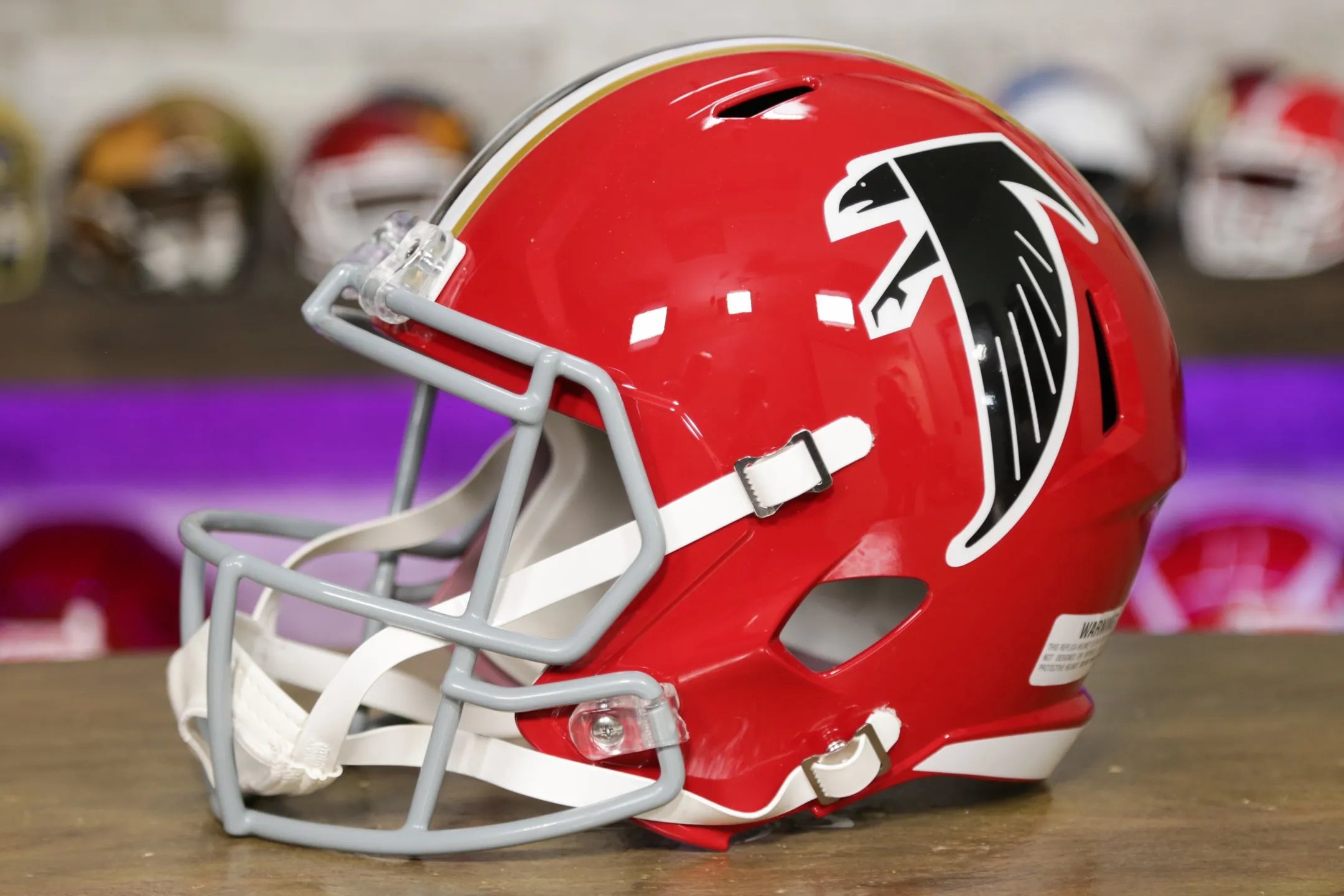 Atlanta Falcons Riddell Speed Display Helmet - 1966-1969 Throwback