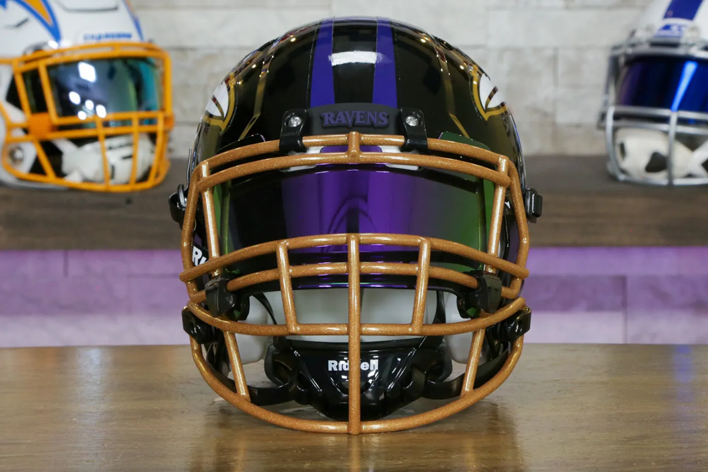 Baltimore Ravens Riddell Speed Authentic Helmet - GG Edition 00451