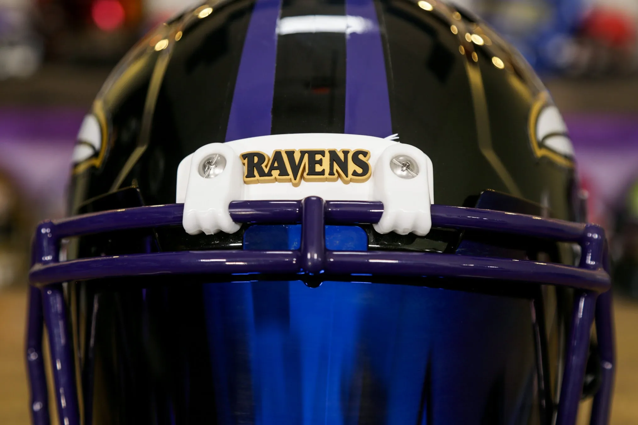 Baltimore Ravens Riddell Speed Display Helmet - GG Edition 00298