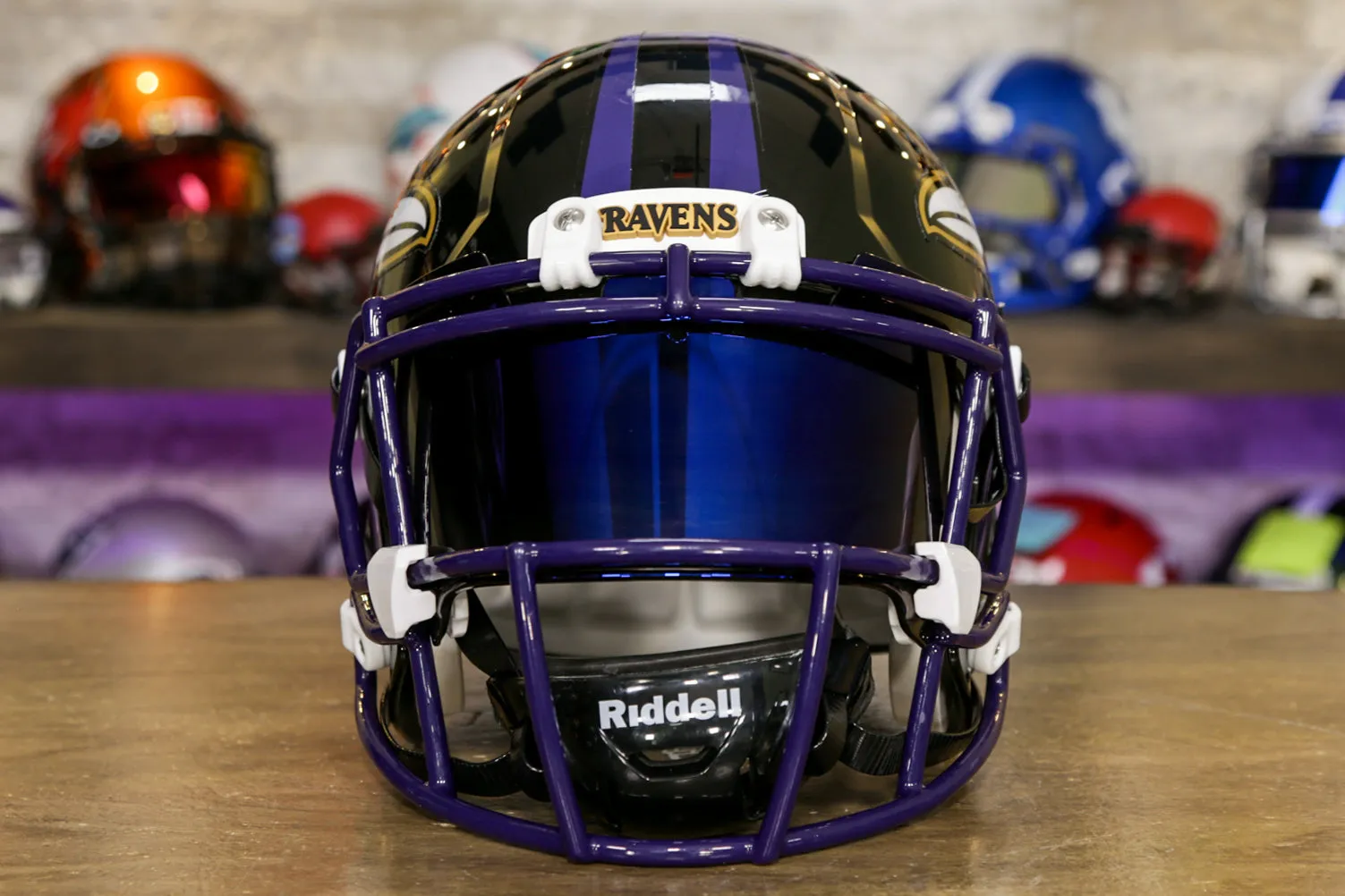 Baltimore Ravens Riddell Speed Display Helmet - GG Edition 00298