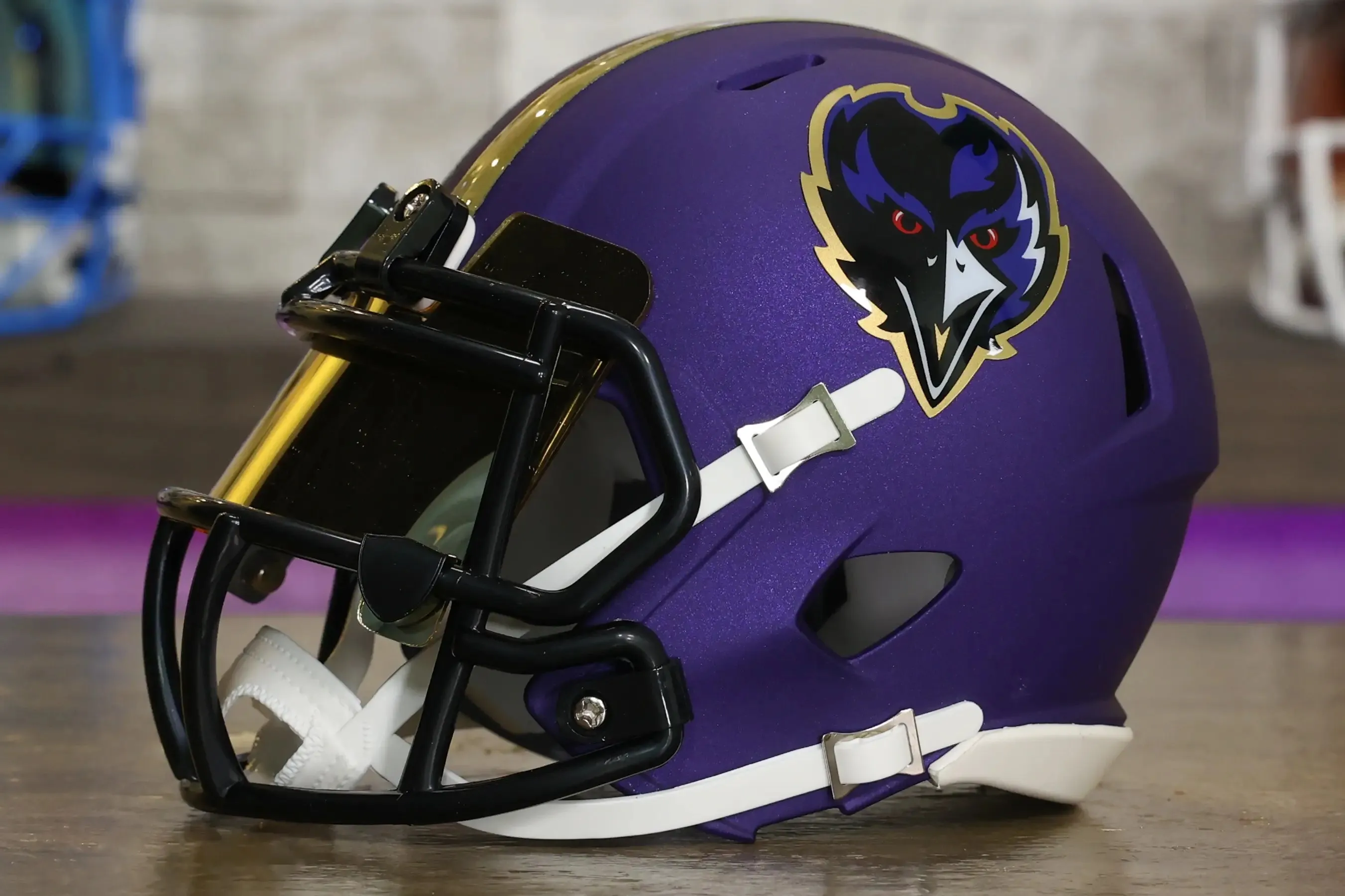 Baltimore Ravens Riddell Speed Mini Helmet - GG Edition 02384