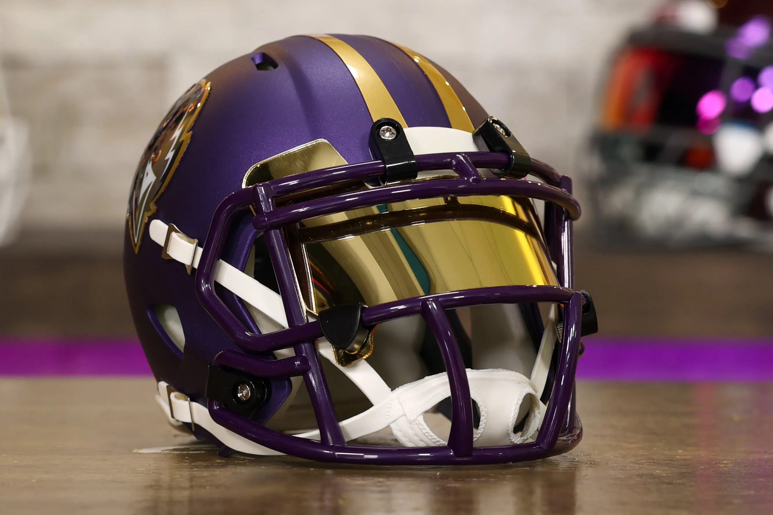 Baltimore Ravens Riddell Speed Mini Helmet - GG Edition