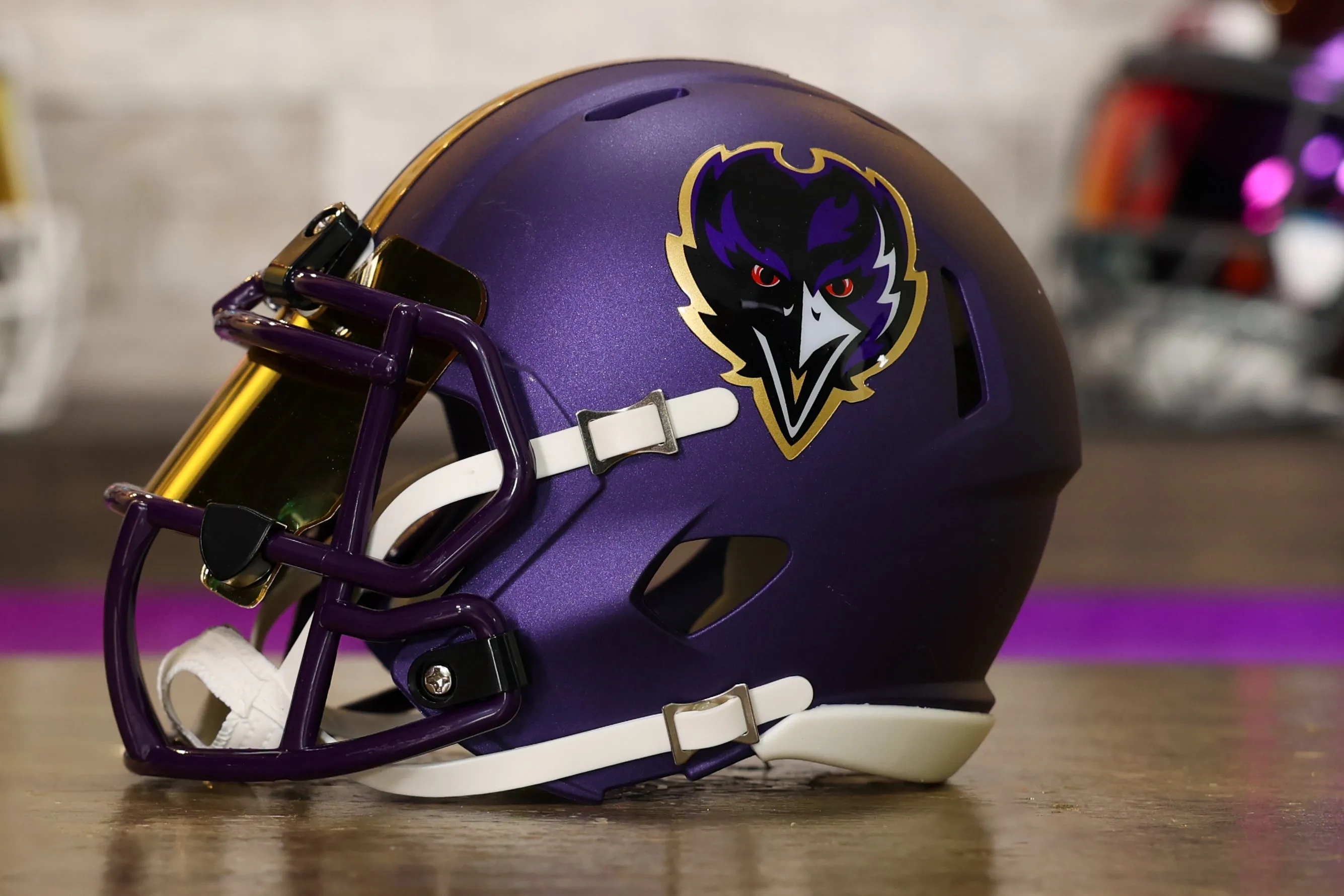 Baltimore Ravens Riddell Speed Mini Helmet - GG Edition