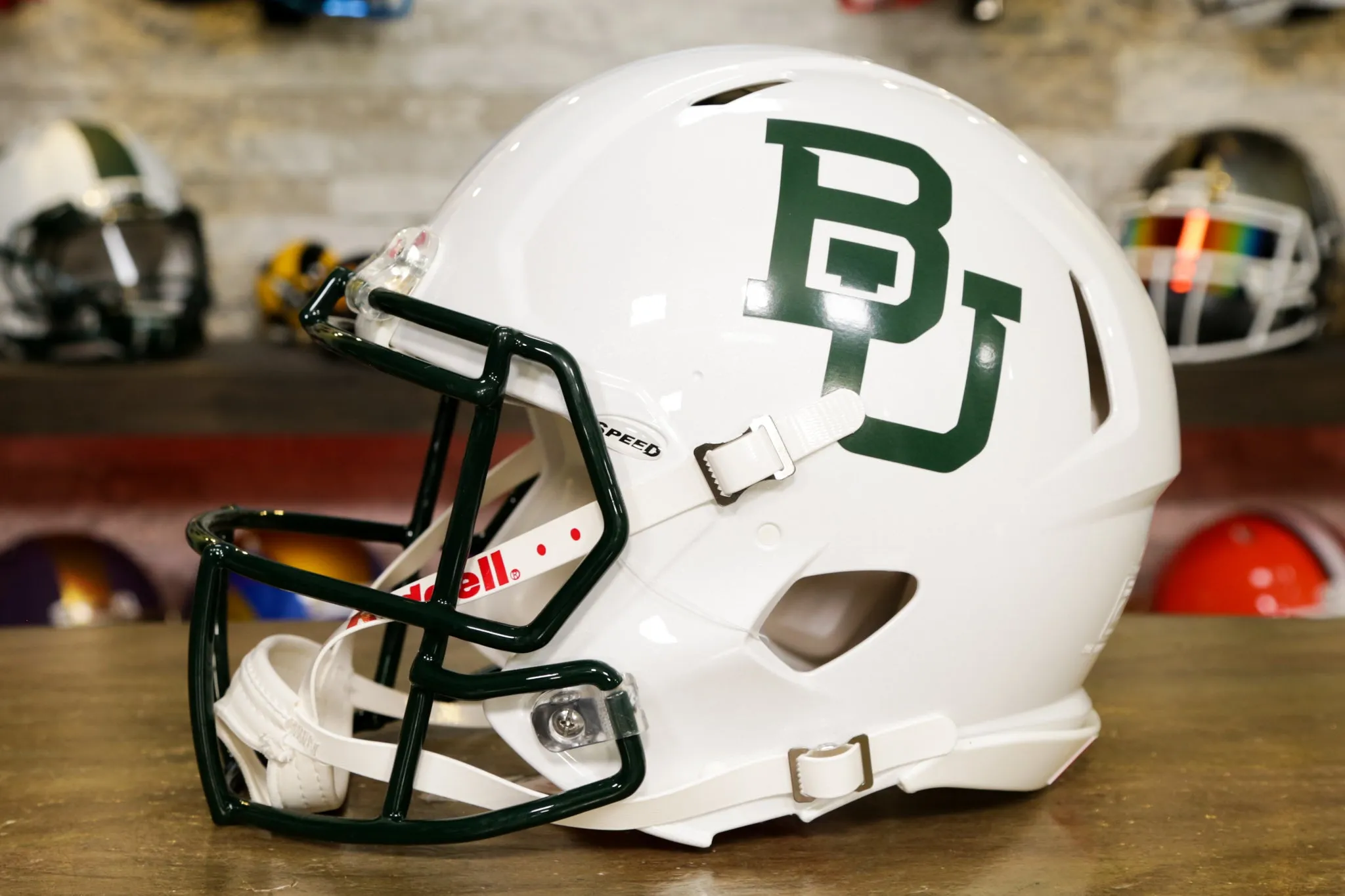 Baylor Bears Riddell Speed Authentic Helmet - White