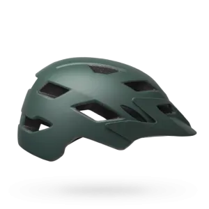 Bell Sidetrack Youth Helmet - Matt Dark Green-KTM Orange - 2020