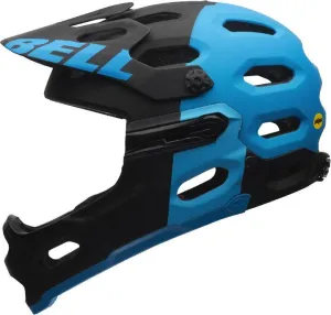 Bell Super 2R MIPS Full Face Helmet - Black-Blue Agression