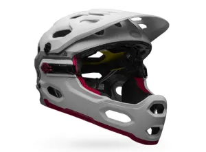 Bell Super 3R MIPS Full Face Helmet - Joy Ride - White-Cherry Dissolve