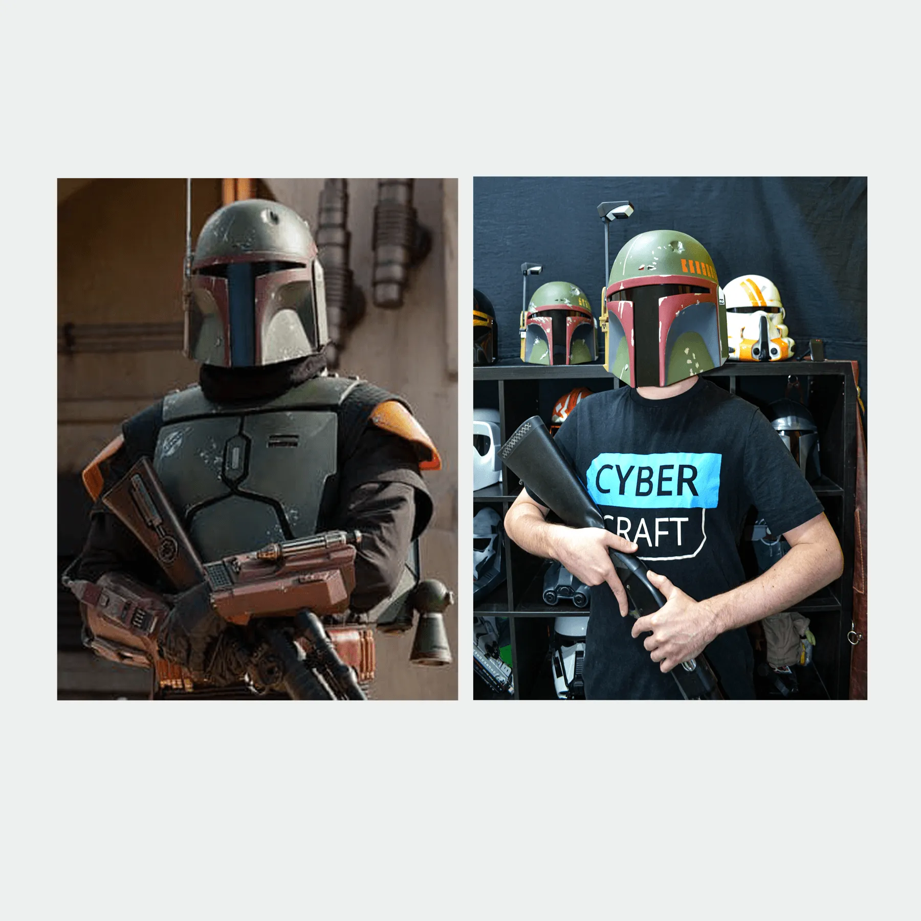 Boba Fett - Book of Boba Fett Helmet with LED