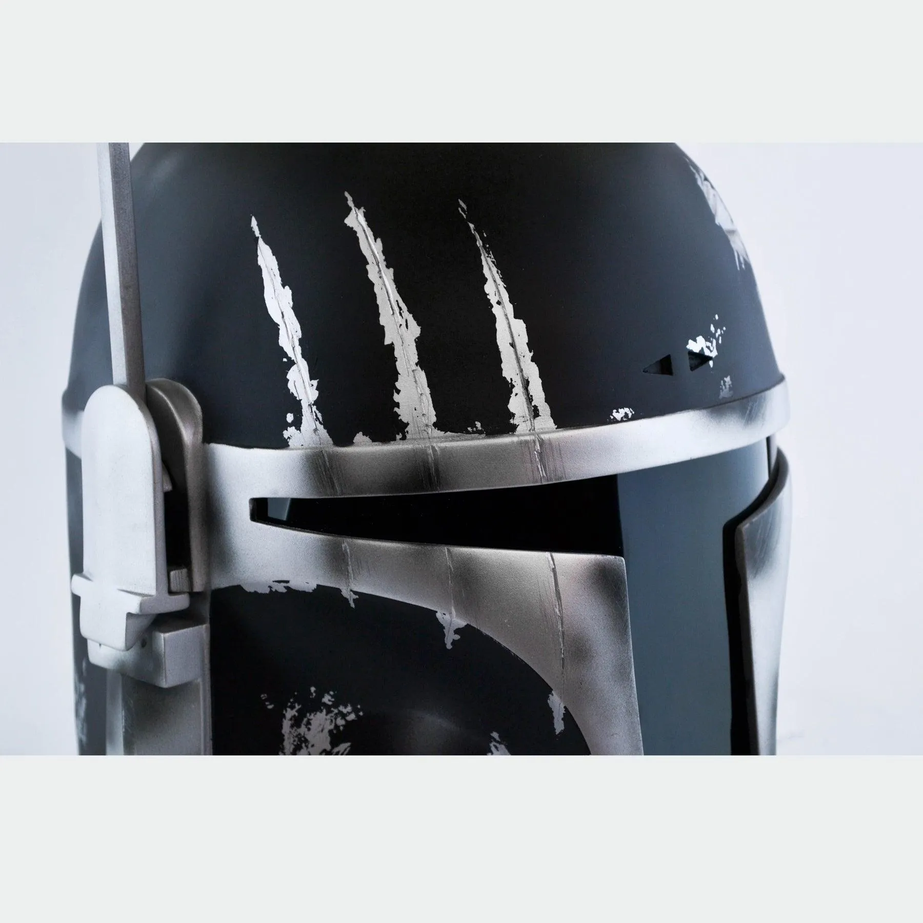 Boba Fett - Custom Black Helmet with LED