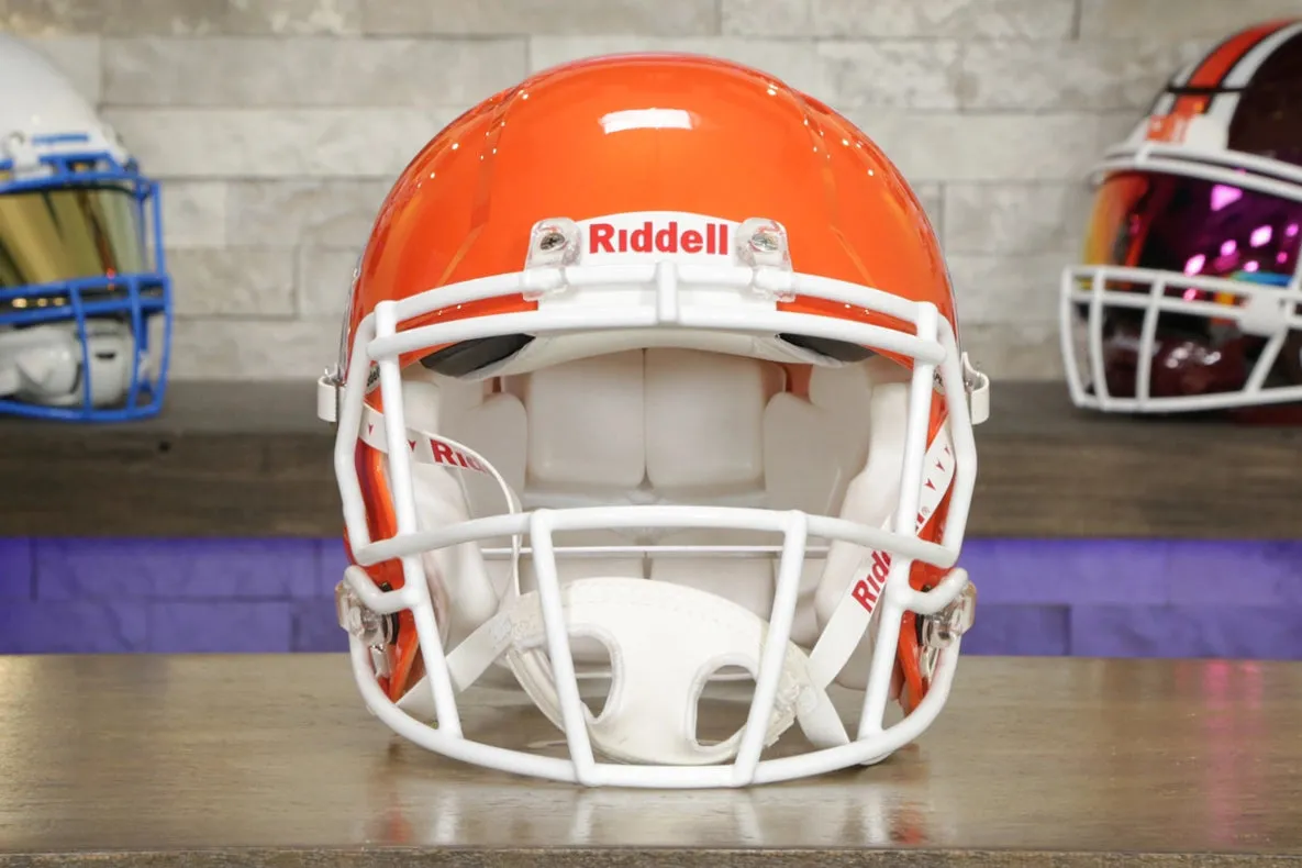 Boise State Broncos Riddell Speed Authentic Helmet - Orange Alternate