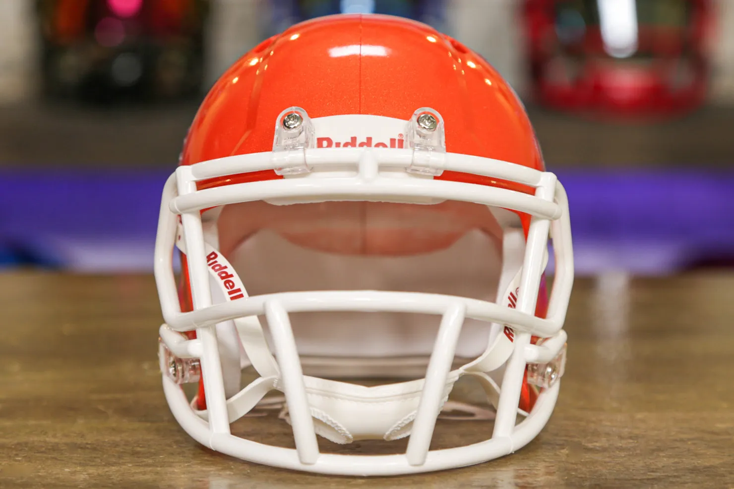 Boise State Broncos Riddell Speed Mini Helmet - Orange Alternate