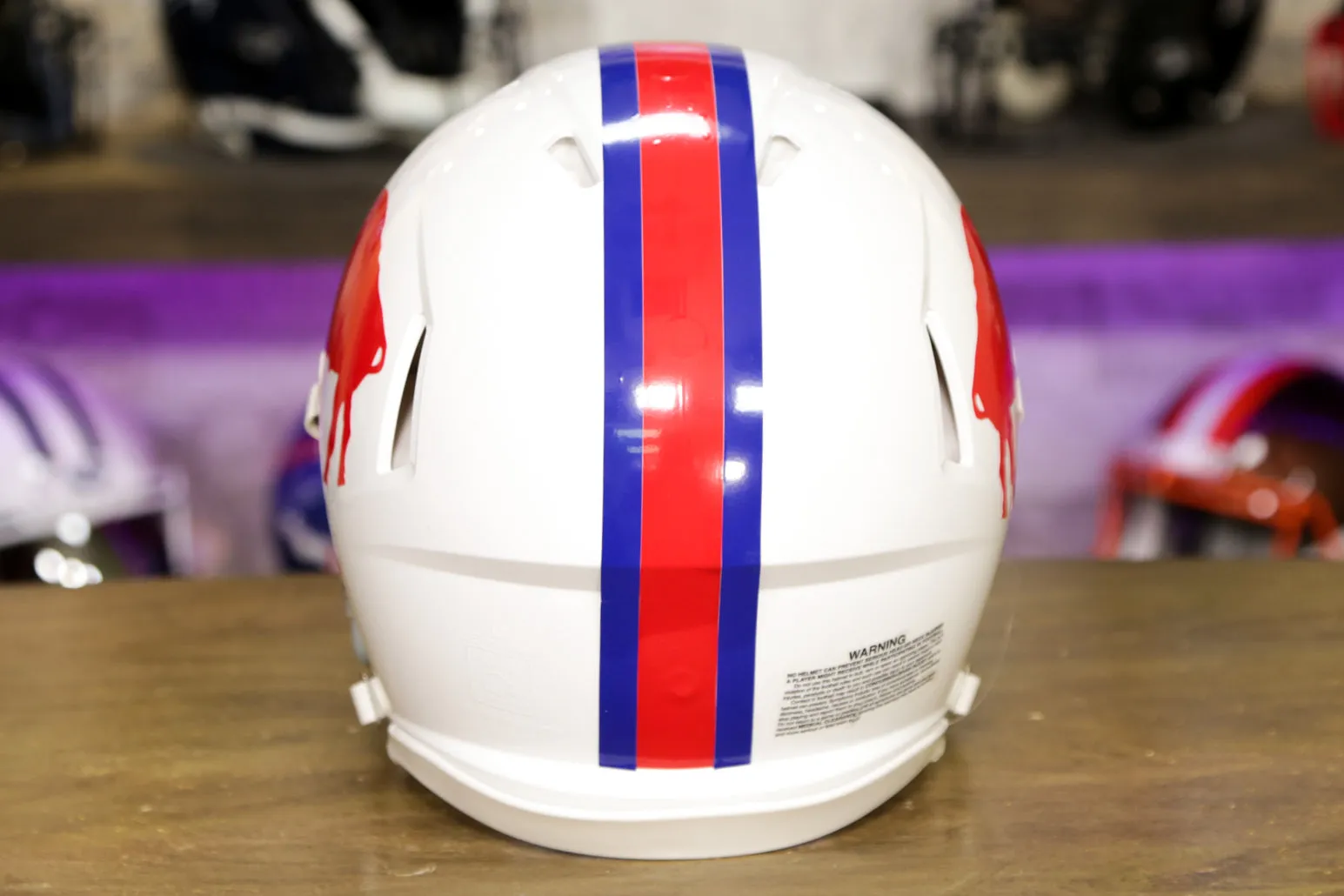 Buffalo Bills Riddell Speed Authentic Helmet - 1965-1973 Throwback