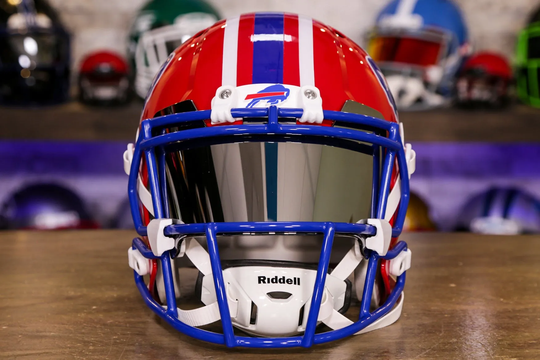 Buffalo Bills Riddell Speed Display Helmet - GG Edition 00154