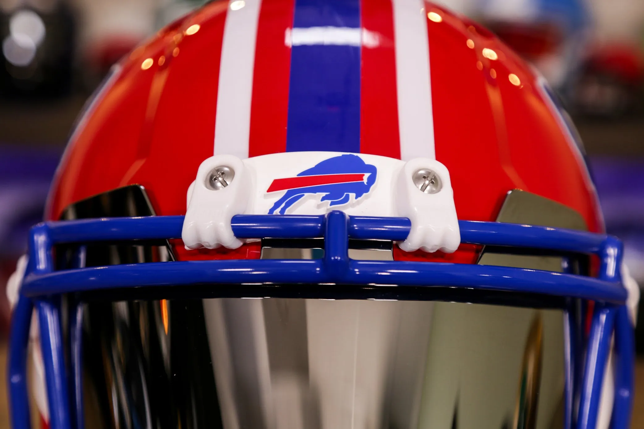 Buffalo Bills Riddell Speed Display Helmet - GG Edition 00154