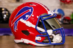 Buffalo Bills Riddell Speed Display Helmet - GG Edition 00154