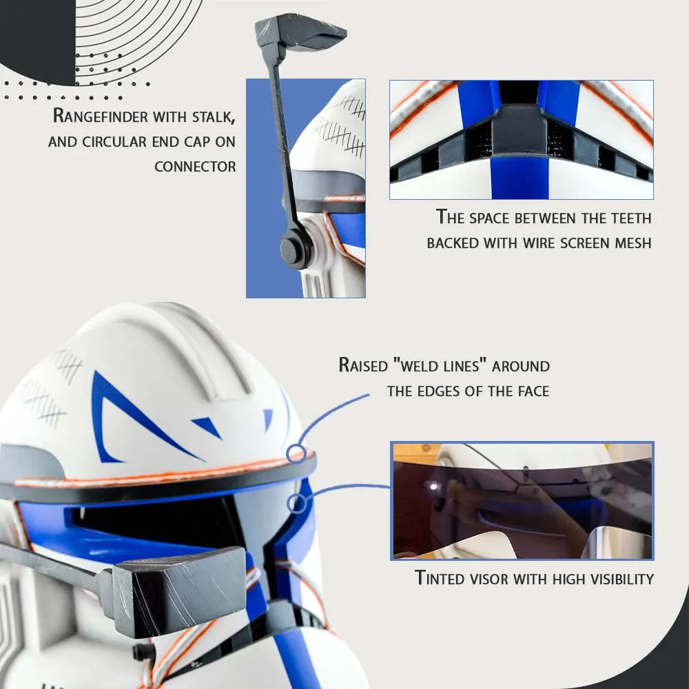 Captain Rex Realistic Helmet