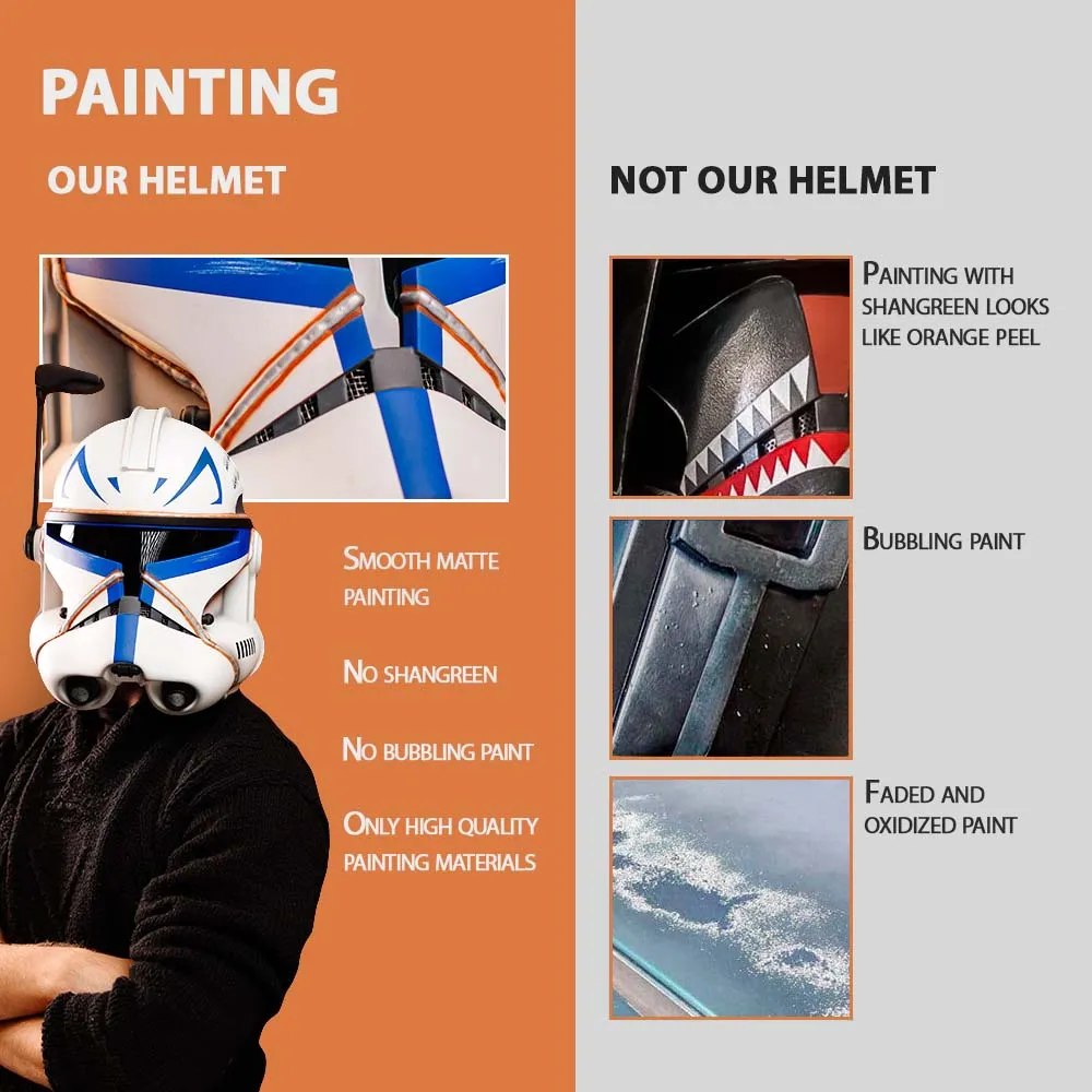 Captain Rex Realistic Helmet