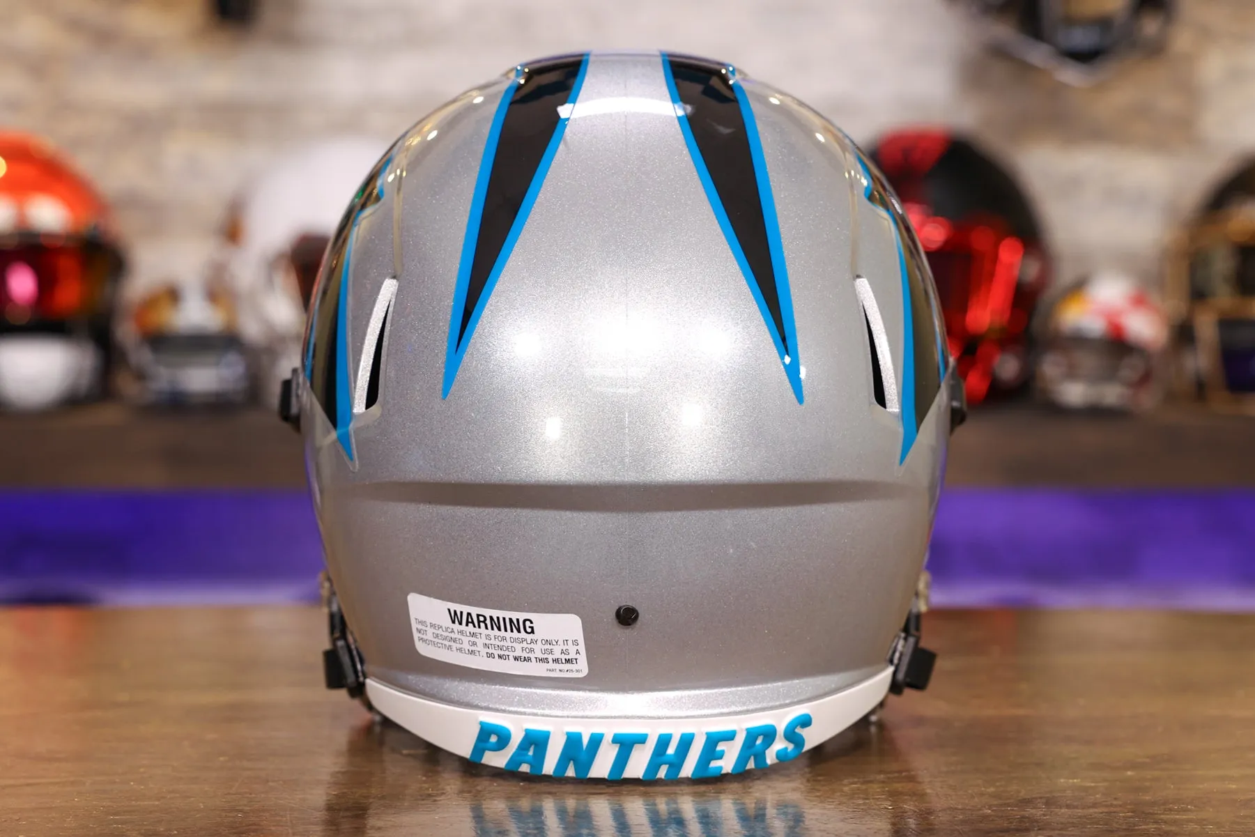 Carolina Panthers Riddell Speed Display Helmet - GG Edition 00193