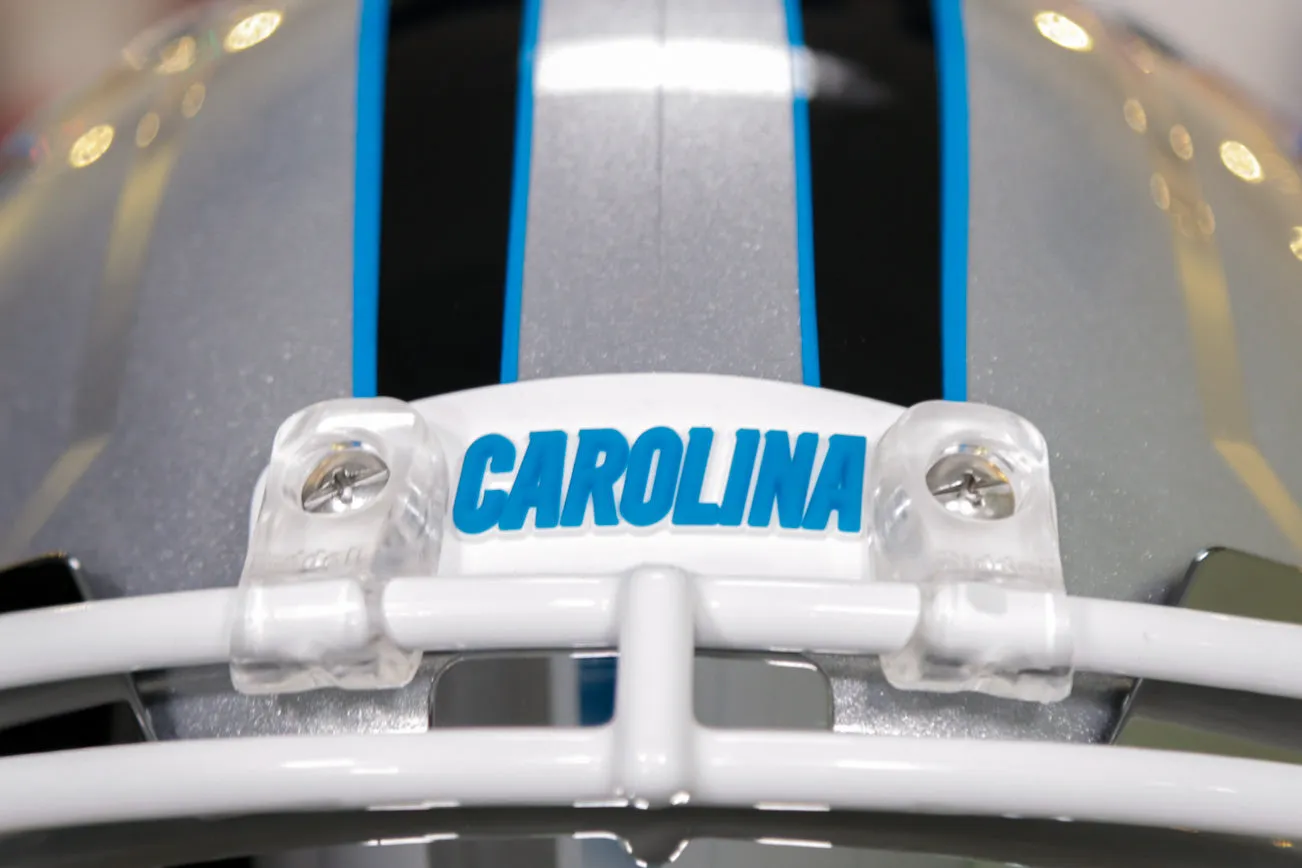 Carolina Panthers Riddell Speed Display Helmet - GG Edition 00315