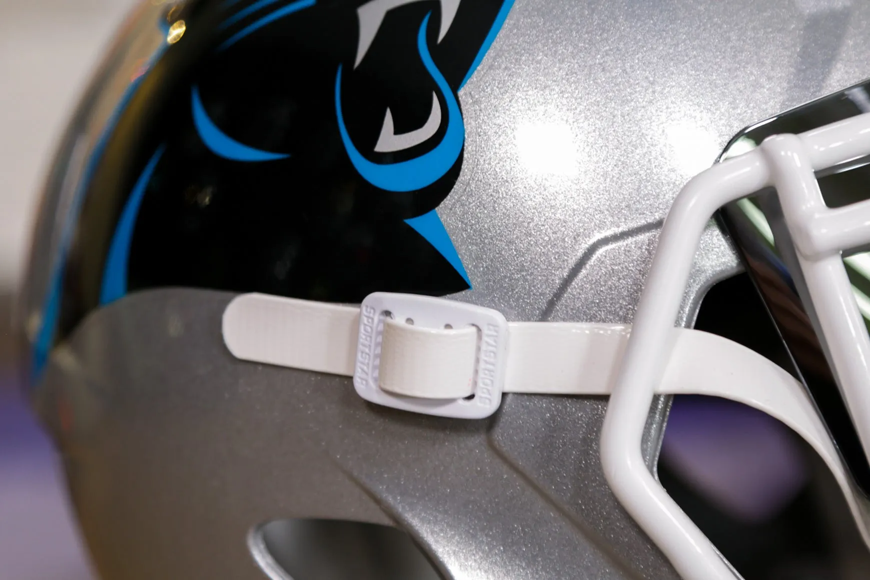 Carolina Panthers Riddell Speed Display Helmet - GG Edition 00315