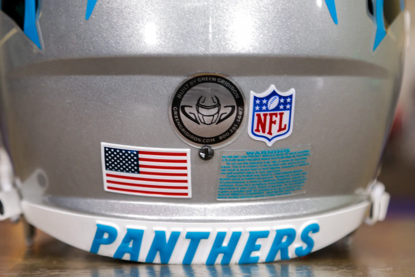 Carolina Panthers Riddell Speed Display Helmet - GG Edition 00315