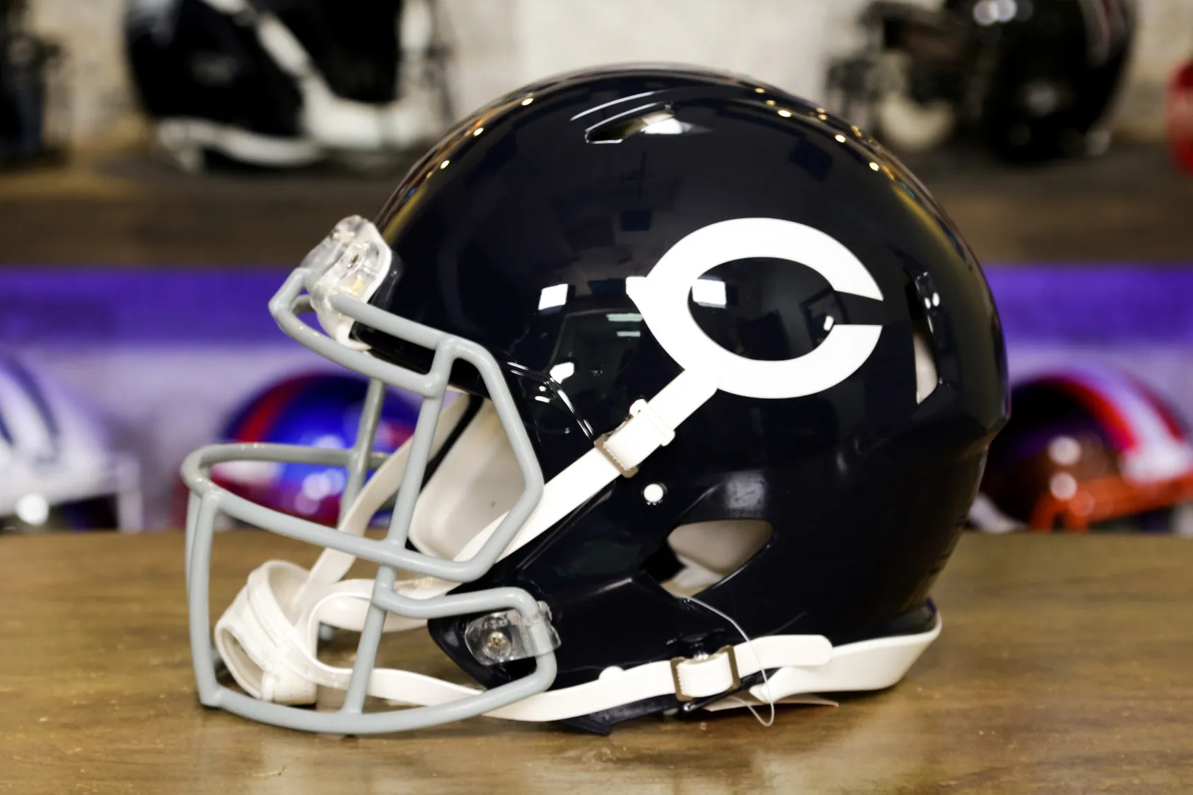 Chicago Bears Riddell Speed Authentic Helmet - 1962-1973 Throwback