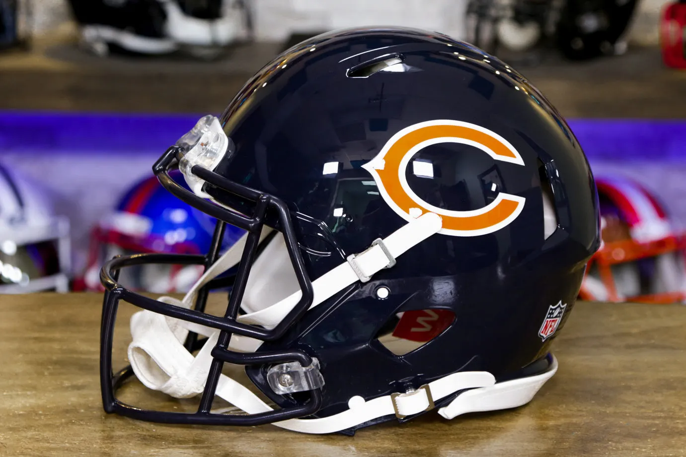 Chicago Bears Riddell Speed Authentic Helmet