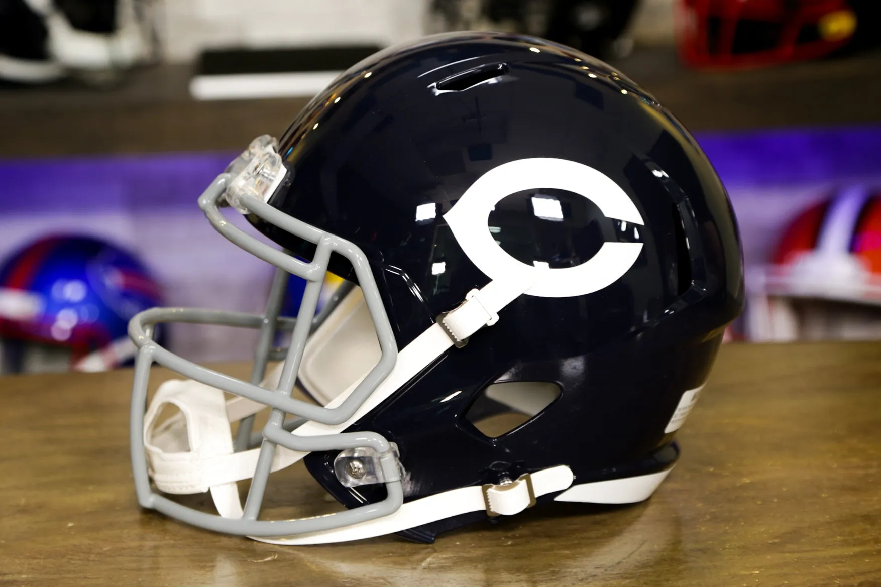 Chicago Bears Riddell Speed Display Helmet - 1962-1973 Throwback